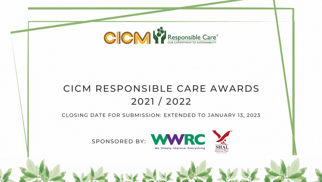 CICM Responsible Care Awards 2021 / 2022