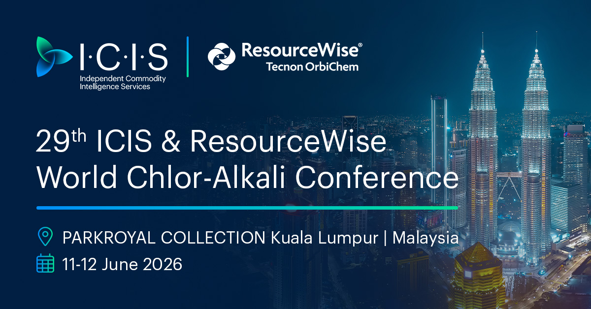 29th ICIS & ResourceWise World Chlor‑Alkali Conference